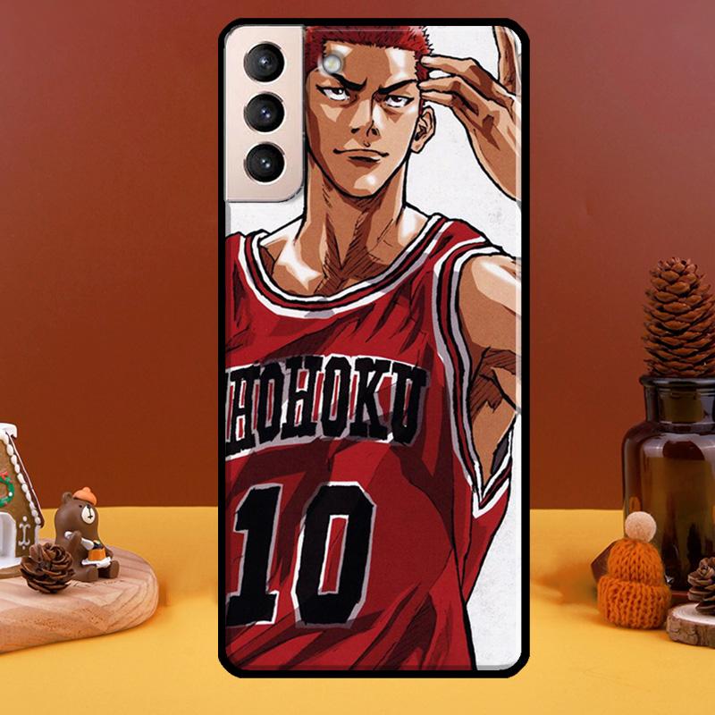 Slam Dunk Anime Manga Case For Samsung Galaxy S21 S20 FE Note 20 S22 Ultra Note 10 S8 S9 S10 Plus Phone Cover