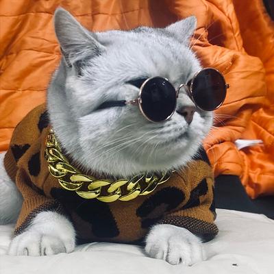 New Pet Glasses Cat Sunglasses Dog Sunglasses Teddy Personality Funny Headwear Pet Accessories