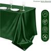 Rectangle Satin Tablecloth,Silkly Soft Solid Color Table Cover For Dining Room Wedding Party Banquet Supplies Dinner Tablecloths