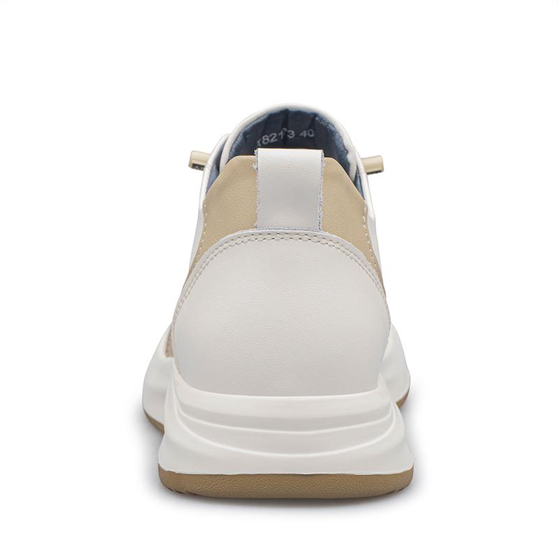 6cm 8cm Height Increasing Elevator Shoes Men Height Increase Shoes Genuine Leather Man Sneakers Taller Casual Board Shoes 2024