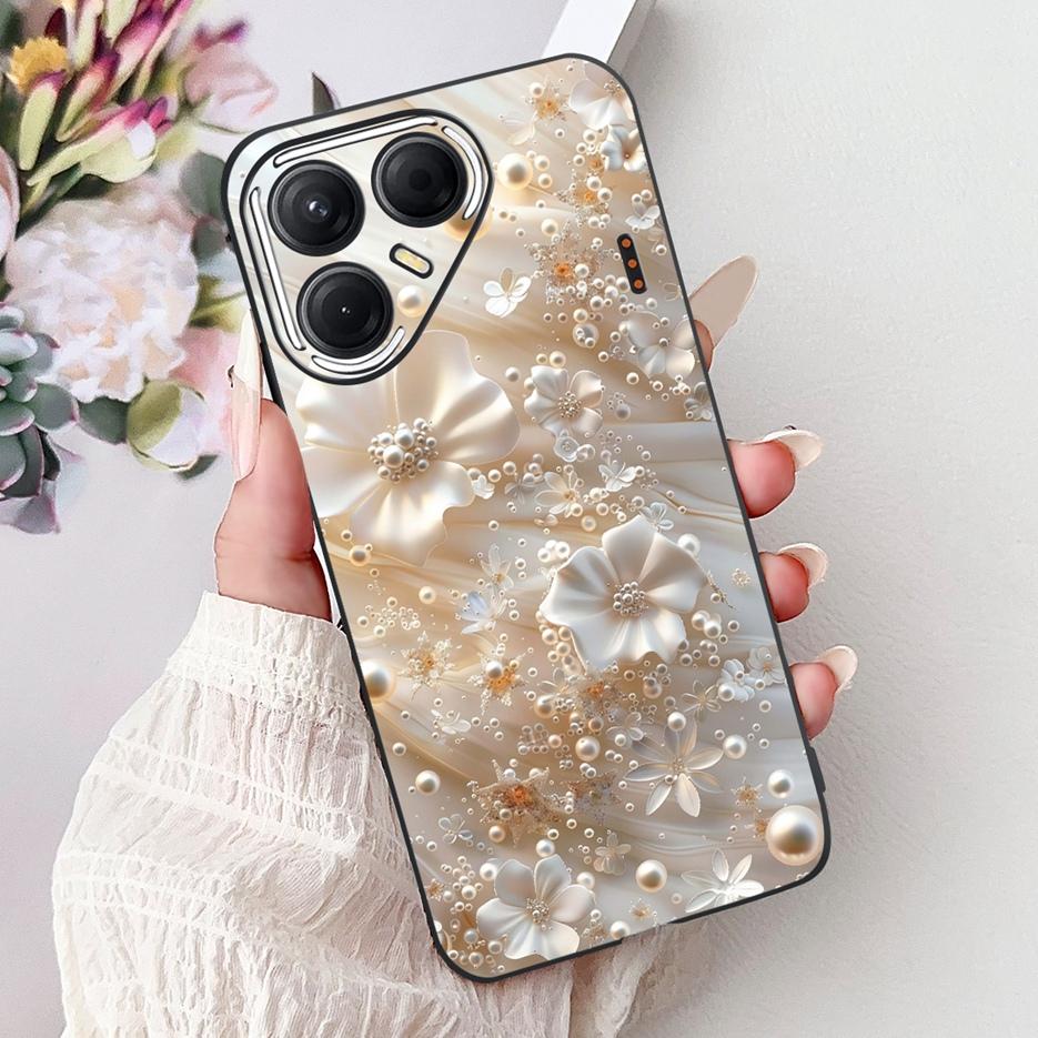 For Tecno Pova 7 Pro 5G Case LJ8 Luxury Fashion Painted Cover Soft Silicone Phone Case For Tecno Pova 7 Ultra Pova7 5G LJ7 Shell