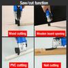 220-240V Electric Power Multi-Tools Variable Speed Renovator Trimmer Saw 500W Home Improvement DIY Tool Multifunction Oscillating Tool Kit