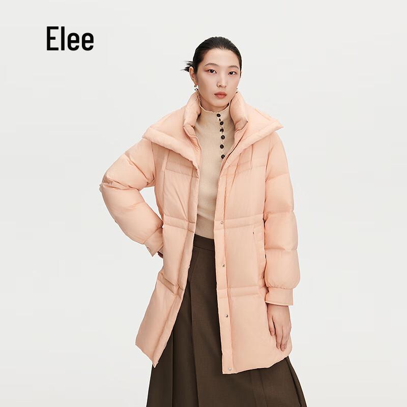 Aolaiyi Women's Double-Layer Collar Duck Down Jacket