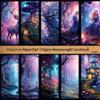 Retro Deep Sea Dream Paper Set - 10 Sheets of Dreamy Animal Patterns for Journal Decoration