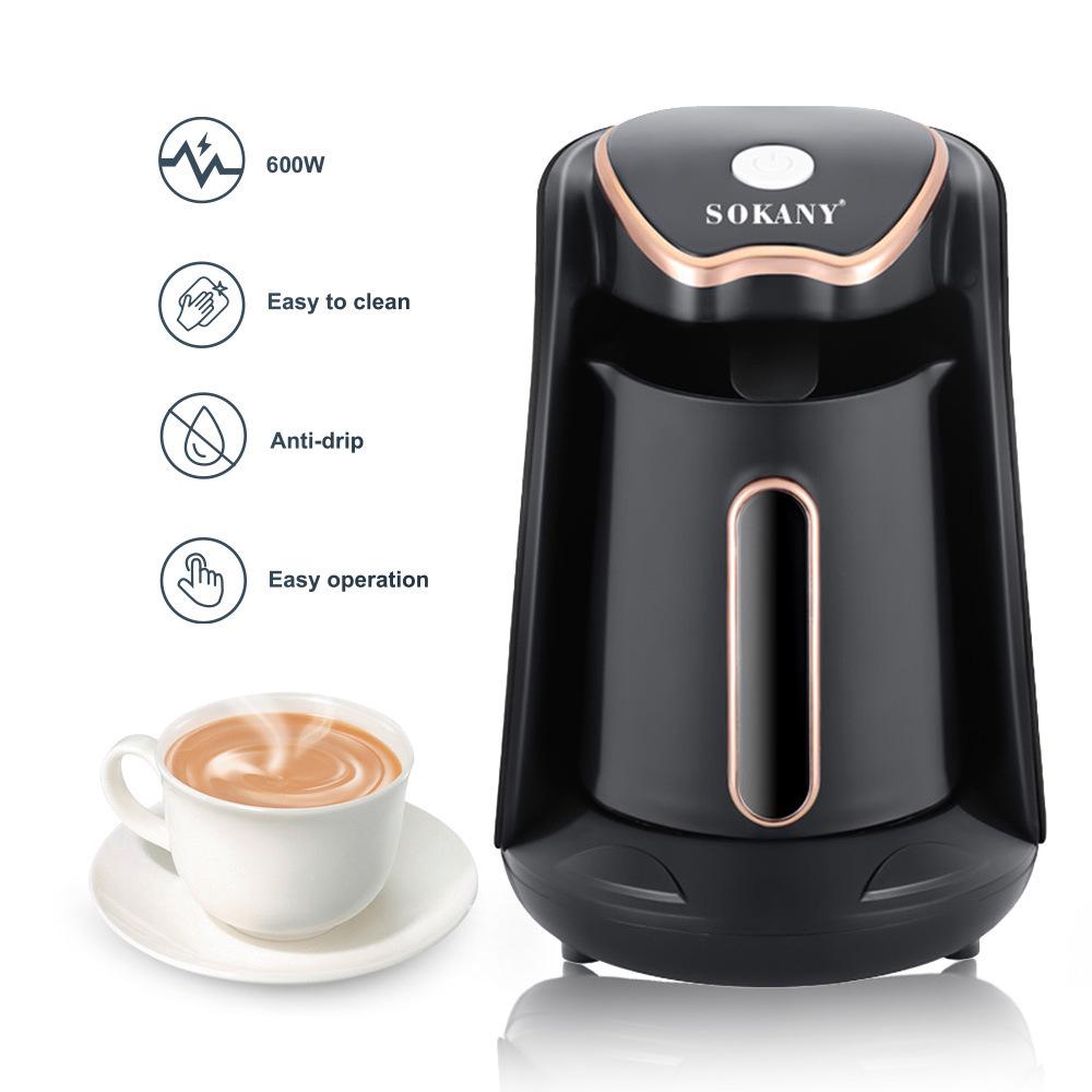 European Electric Turkish Coffee Pot - Convenient Home Coffee Maker