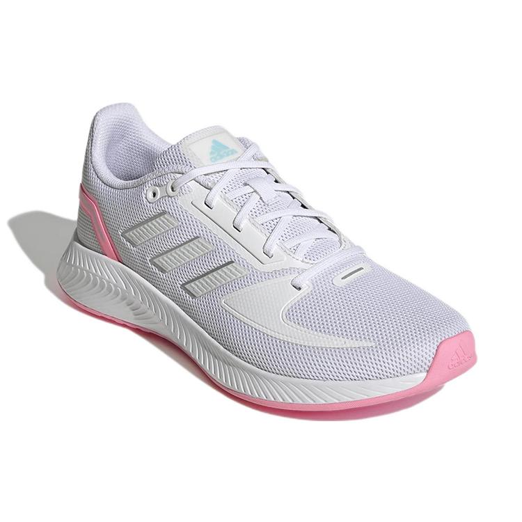 Ny Adidas Run Falcon 20 Slitesterk Pustende Hvit Dame GV9571