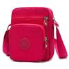Women’s Nylon Crossbody Bag Small Messenger Bag Multi Pocket Shoulder Purse Lightweight Travel Phone Bag Casual Mini Handbag
