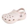 Classic Platform Clog Slippers Pink 206750 6ur