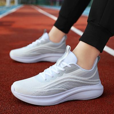 New Mesh Deodorant Running Shoes Breathable Soft Sole Lightweight Shock Absorbing Casual Sports Shoes