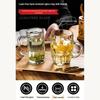 YOLCO Thickened Glass Beer Mugs