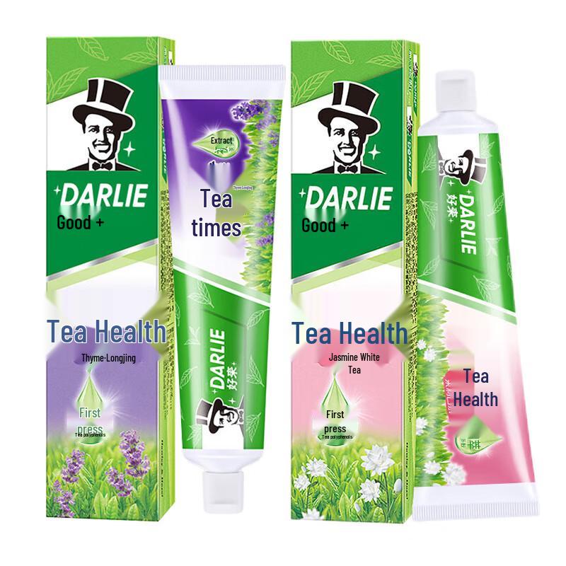 

Darlie Longjing Thyme & Jasmine White Tea Toothpaste Set