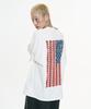 EASY NO EASY Vintage Usa Flag Short Sleeve - Black