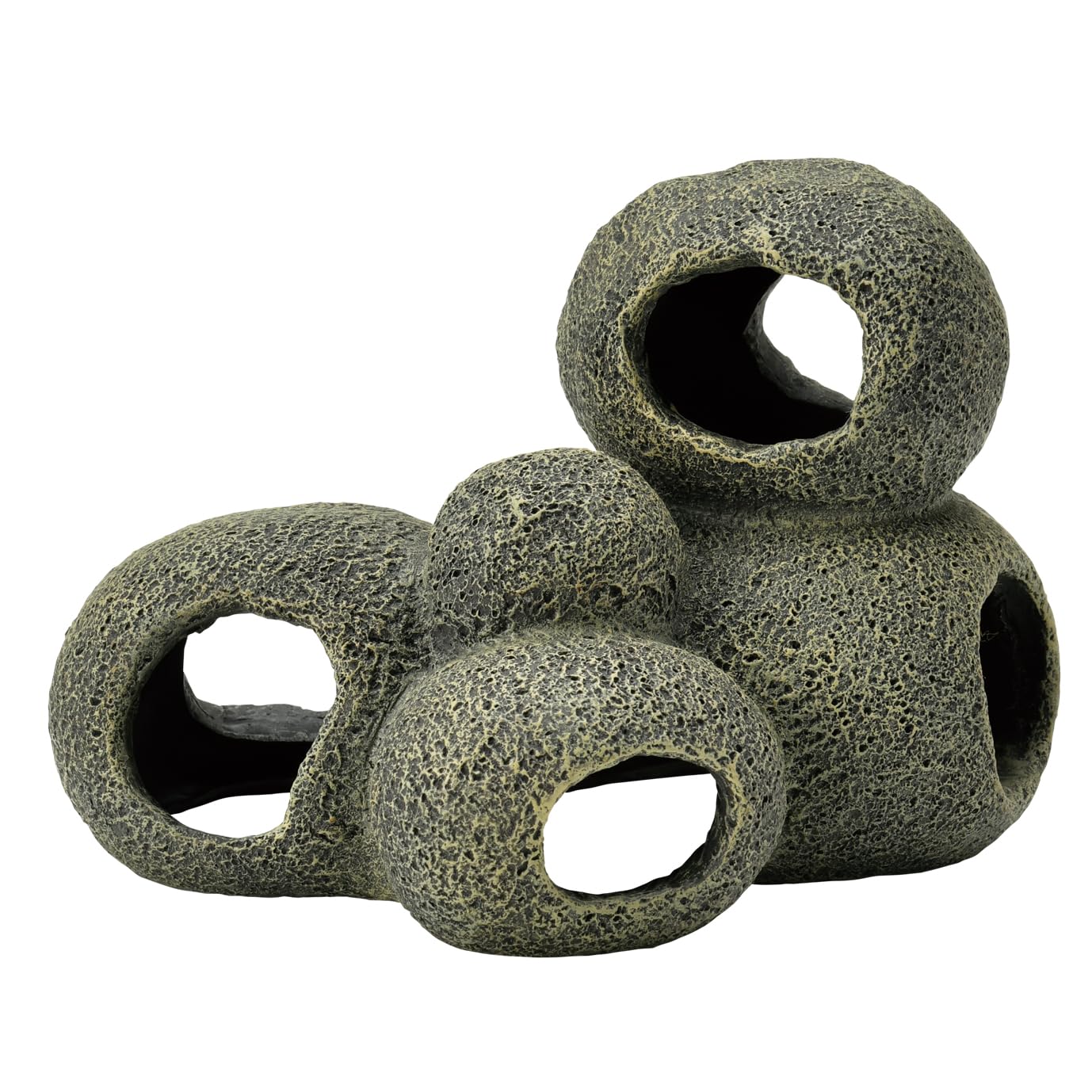 

aquaneru Aquarium Ornament Exotic Pile Stone S