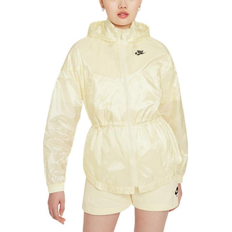 Nike Sportswear Windrunner Zip-Up Hooded Jacket Women Jackets Coconut-Milk CZ9740-113