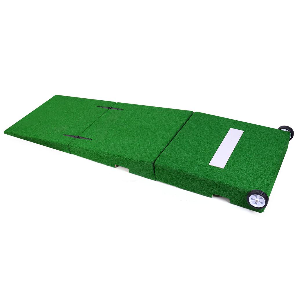 Rialzo Pieghevole Portatile per Lanciatori Baseball Rialzo Mobile per Allenamento Giovani Lanciatori per Baseball Indoor e Outdoor