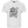 Inca Warrior Skull Gym Martial Arts MMA Axe Unisexs Light Cotton TShirt