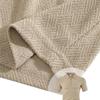 Summer Men Jacquard Textured Matching Set Half Zip Collar Polo Short Sleeve Top Drawstring Waist Shorts Golf Beach Two Piece Tracksuit