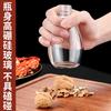 304 Stainless Steel Press-Type Oil Spray Bottle for Kitchen Cooking and BBQ
