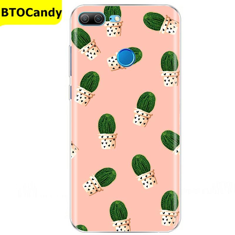 Etui For Honor 9 Lite Etui Kwiat Miękki Silikon Couqe Etui na Telefon Huawei Honor 9 Lite Etui Na Tył Honor9 9lite Coque Funda