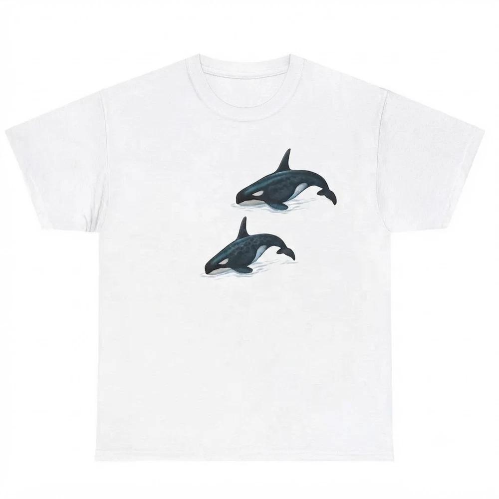 Orca Whale Killer Whale Graphic Gift For Friends White TShirt S