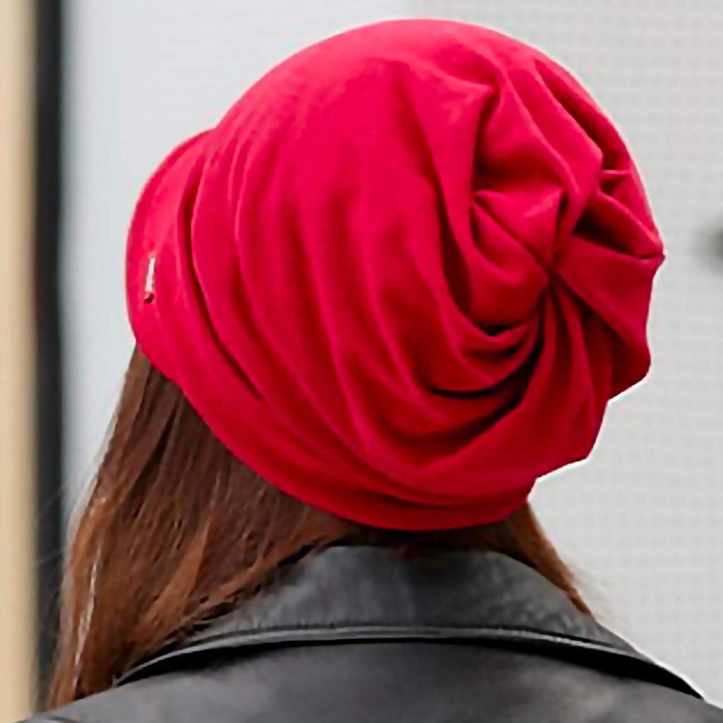 CHROME CRANE Knit Neck Warmer with Stylish and CB024 Women's Hat, Headband, Brim, Casual, (02.Black)