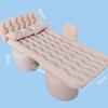 Inflatable Car Mattress Outdoor Camping Inflatable Bed PVC Flocking Multifunctional Car Inflatable Bed Car Accessories
