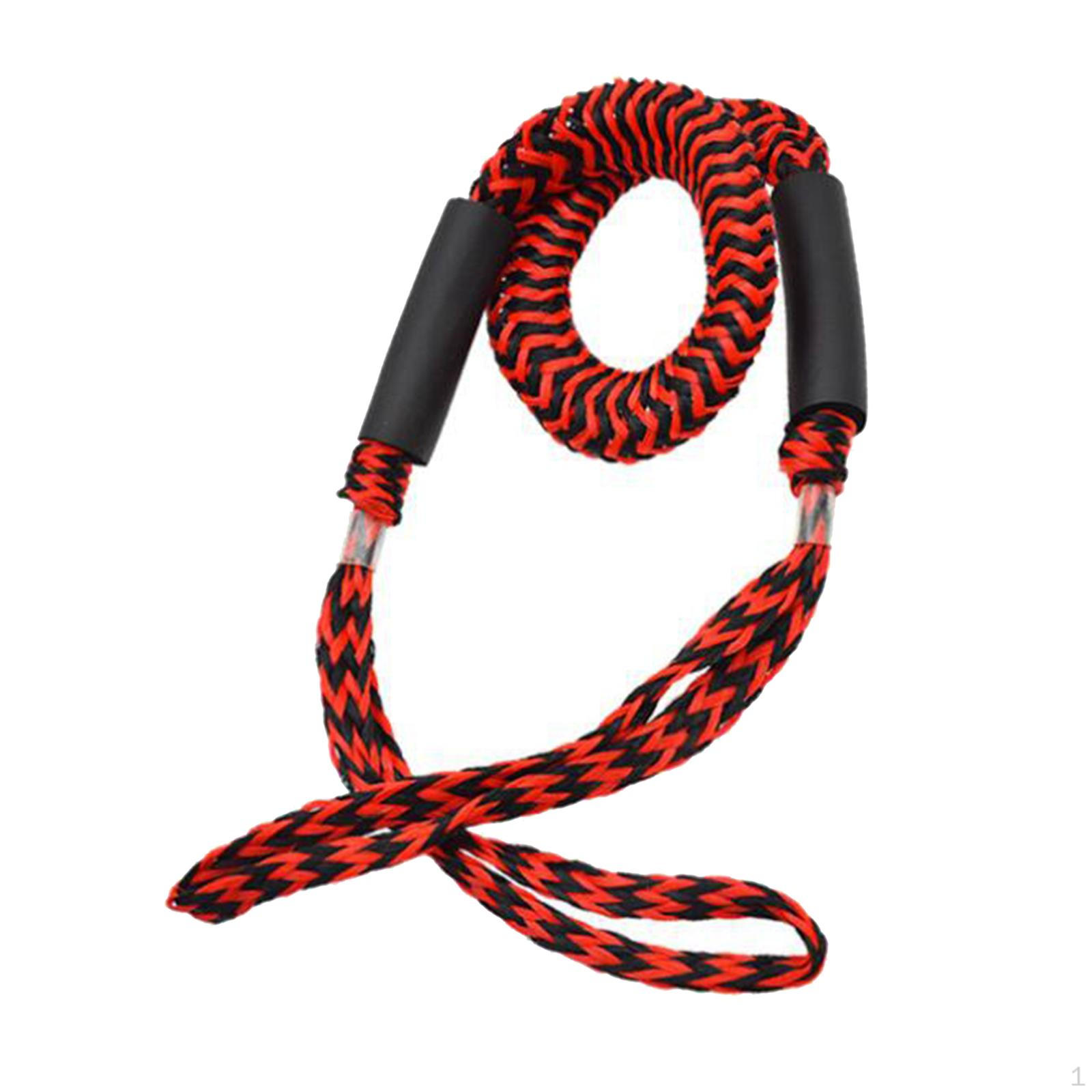 - Perfect for Boat, PWC, , Kayak, Pontoon (4  Length) Red_Black