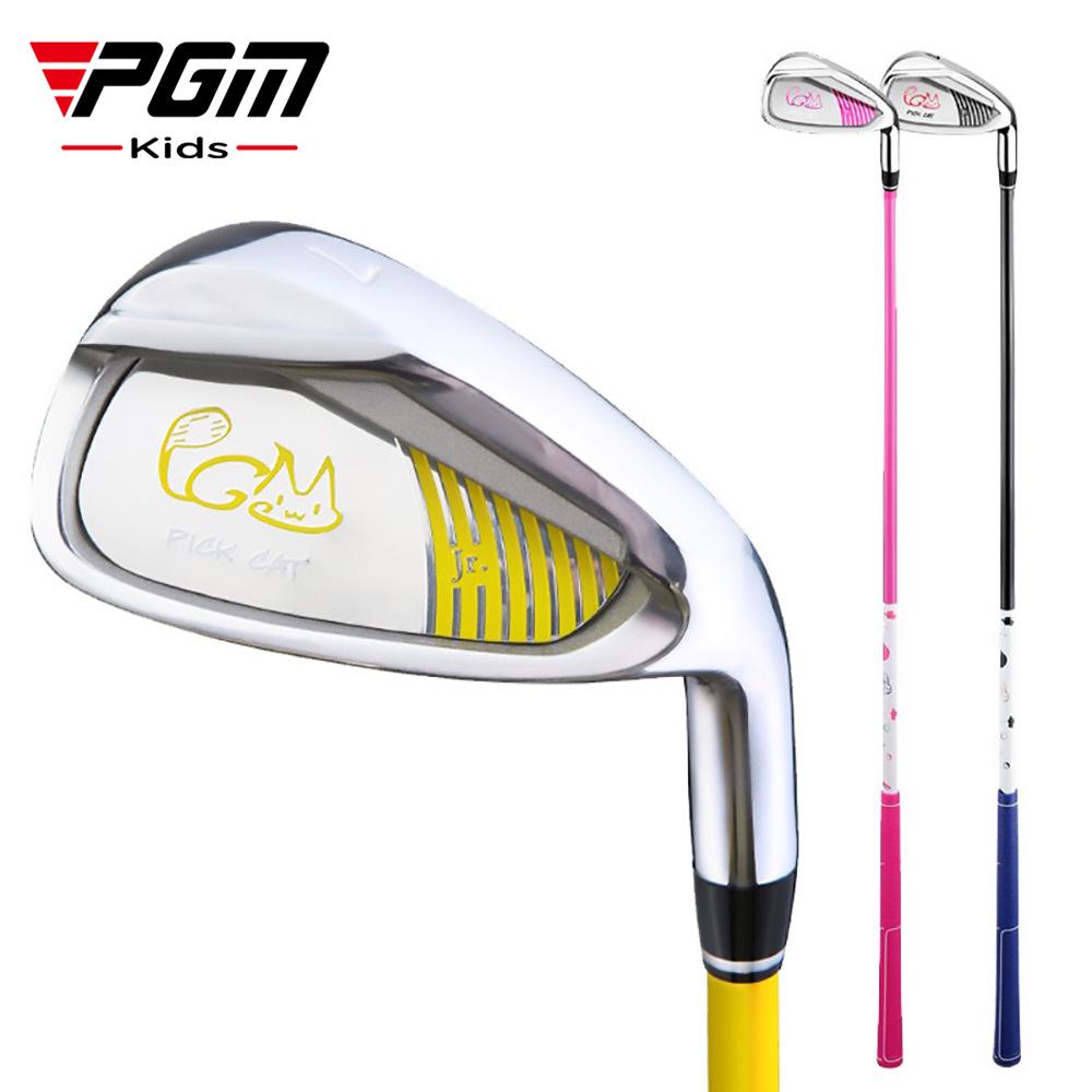 PGM Golf Club 7 Iron for Boys & Girls - Beginner's Children's Equipment with Stainless Steel Shaft
