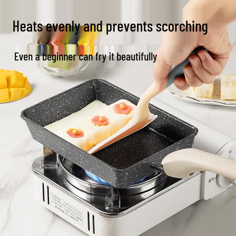 COOKER KING Japanese Tamagoyaki Non-Stick Frying Pan