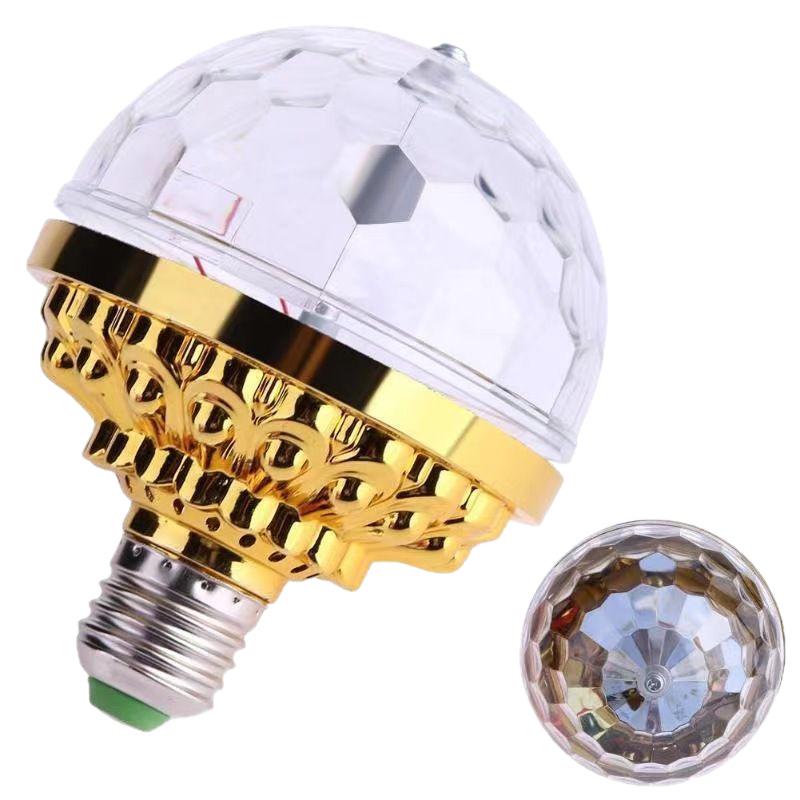 Seven-Color Rotating LED Magic Ball Light for KTV, Bar, and Stage Atmosphere