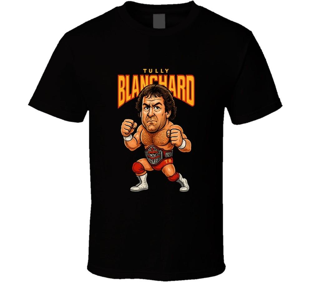 Tully Blanchard Retro Wrestling Caricature T Shirt Unisex T-Shirt S