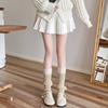 Knitted Leg Warmers Breathable Foot Cover Sweet Long Socks  Autumn Winter