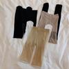 Patchwork Over Knee Stockings Velvet Texture JK Socks Fashion Thigh High Pantyhose  JK
