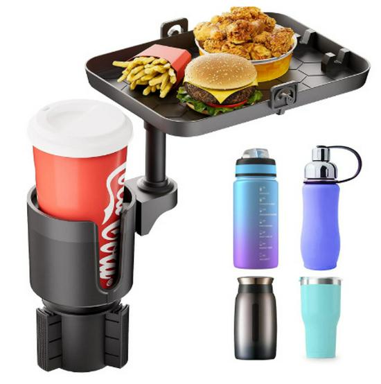 2-in-1 Multi-functional Car Cup Phone & Drink Holder Stand