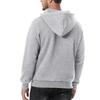 Herren Winter Hoodie Reißverschluss Halboffen Stehkragen Einfarbig Locker Pullover Sport Top Elastische Bündchen Halten Warm Alltagskleidung