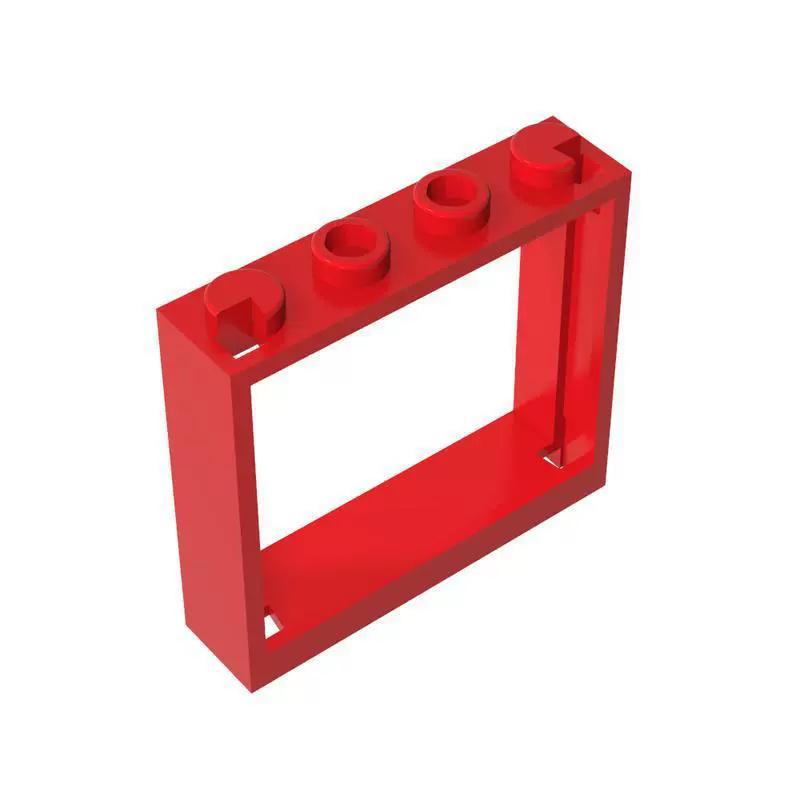 30pcs Building Blocks Technicalal Parts 1x4x3 Window Frame MOC Compatible With Brands Toys for Children 60594