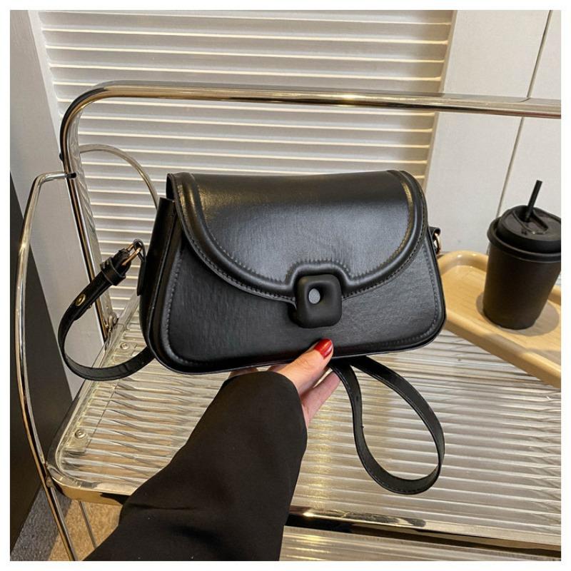 Nischen-Unterarmtasche neue Mode lässig einfarbig kleine Tasche Damen Sommer Persönlichkeit Schulter Umhängetasche