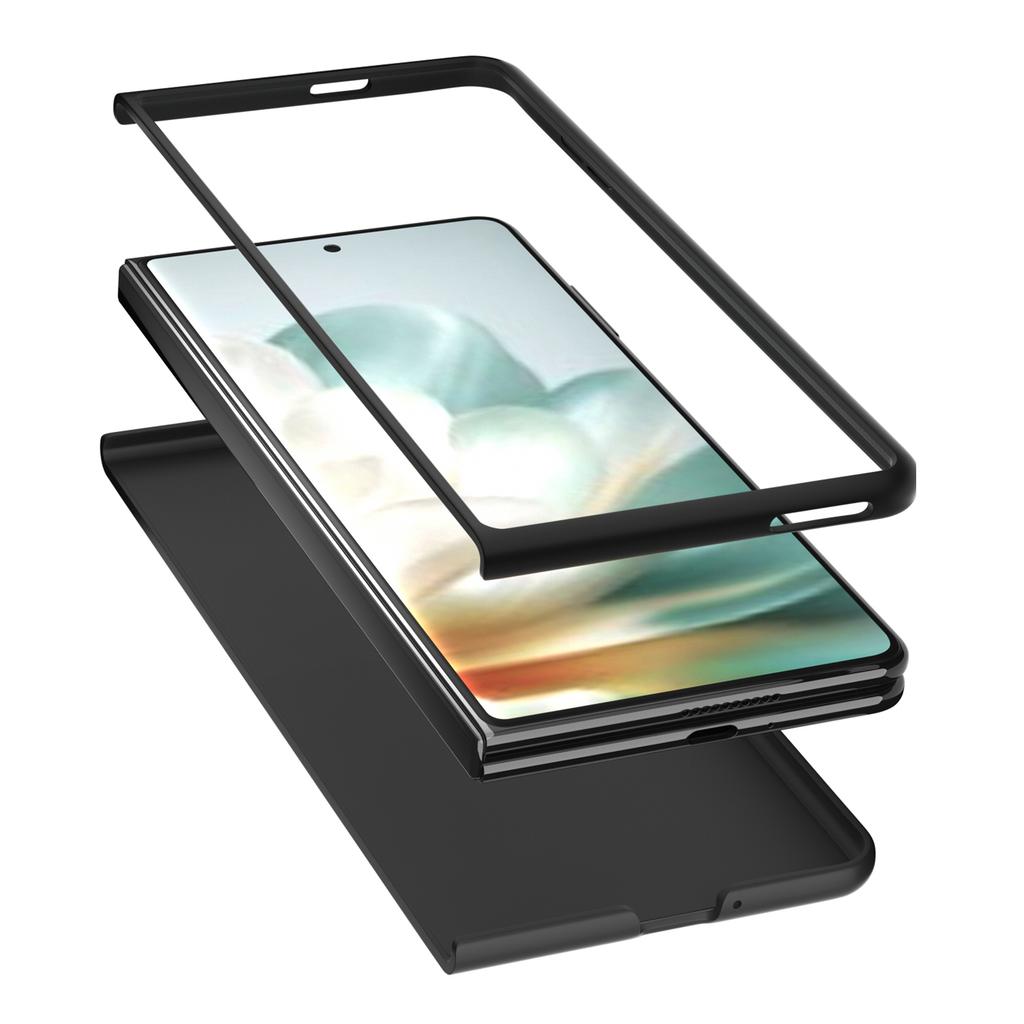 For Honor Magic Vs3 5G Case Rhinestone Texture Leather+PC Phone Cover