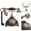 Resin Turntable Dial European Vintage Antique Bronze Dual Purpose Telephone Decoration
