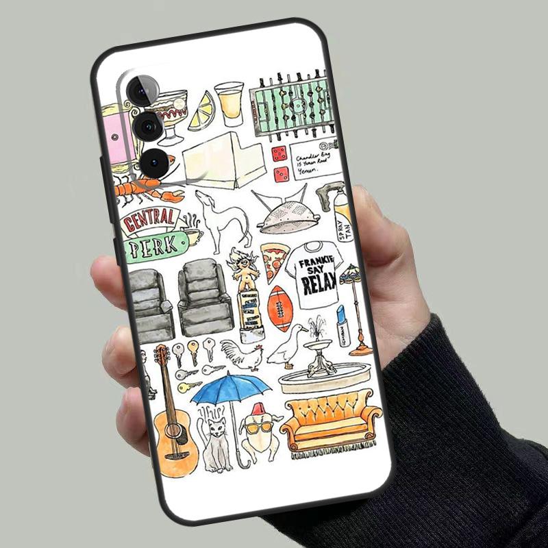 FRIENDS TV SHOW ICONIC Case For Samsung Galaxy A33 A53 A13 A23 A17 A06 A16 A56 A36 A54 A34 A14 A52 A32 A15 A35 A55