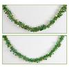 4Pcs Metallic Tinsel Twist Ornament 6.5ft Each Green Gold Fringes Artifical Vine for Irish Festival Holiday Decoration