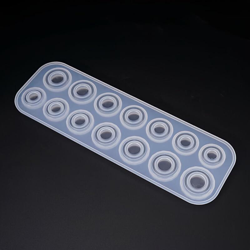 Resin Ring Mold Silicone Set for Jewelry Epoxy Resin Casting Mold