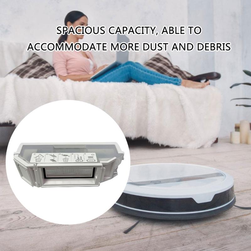 Dust Boxes Dust Bin Vacuum Cleaner Dust Boxes Replacement Vacuum Cleaner Garbage Boxes Part Plastic Texture for T30Pro