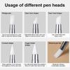 5Pcs/Set Double-Headed Silicone Nail Art Pens  Picker 3D Nail Carving Dotting Manicure Tools For Nail Art Design