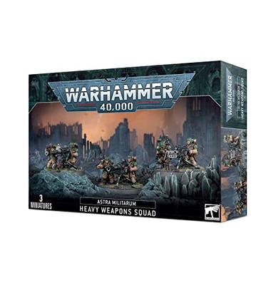 Games Workshop Warhammer 40K: Astra Military Ram - Cadian Heavy Weapons Squad