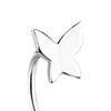 1 Pair Women Earrings, Butterfly Design Circle Shape Earrings, Open-Type Easy Wear for Daily Commuting Dating