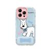 Bone puppy for apple 17 cute phone case iphone16e mirror holder 14 cute 15 cartoon girl