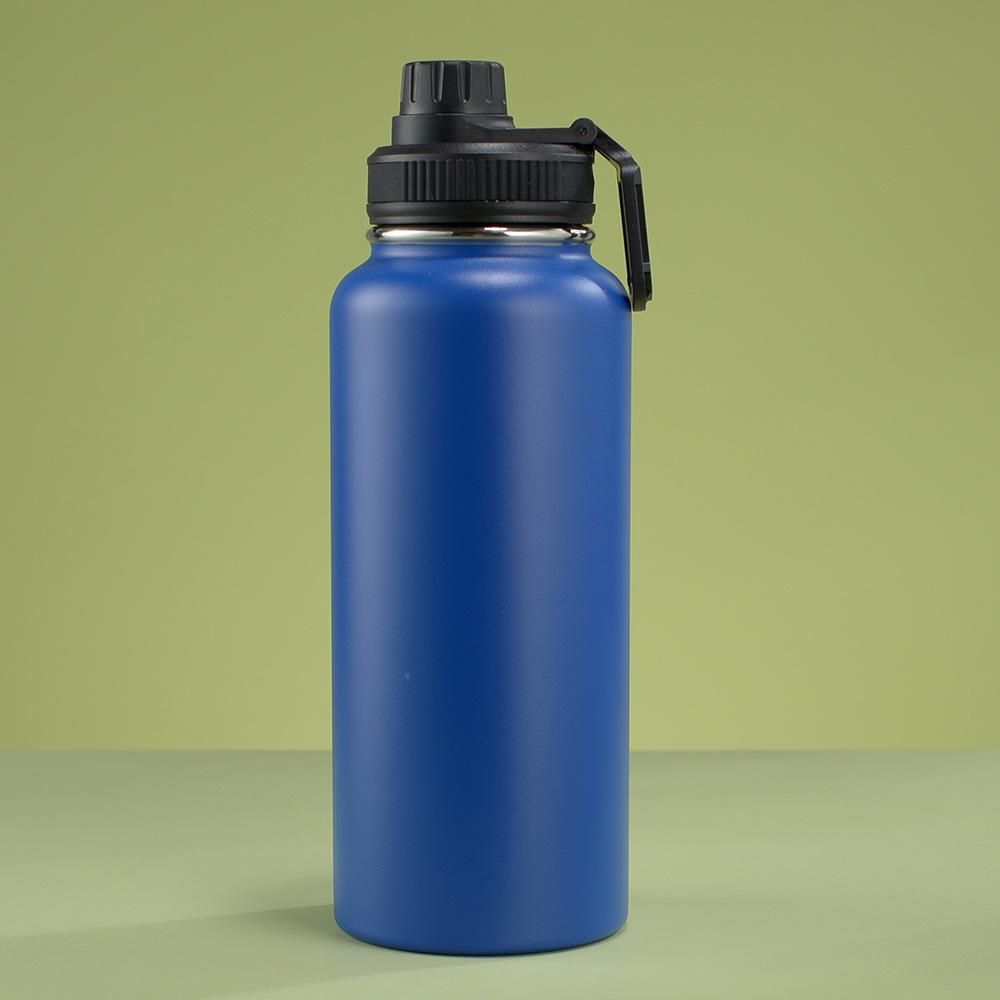 Large Capacity 304 Stainless Steel Insulated Water Bottle with Rope - Portable for Outdoor Sports