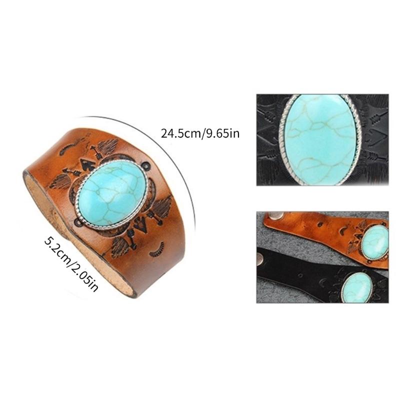 Embossing Middle Ages Wristband Cuff Perfect for Parties and Gatherings Industrial Age Cosplay for ComicCon Costume