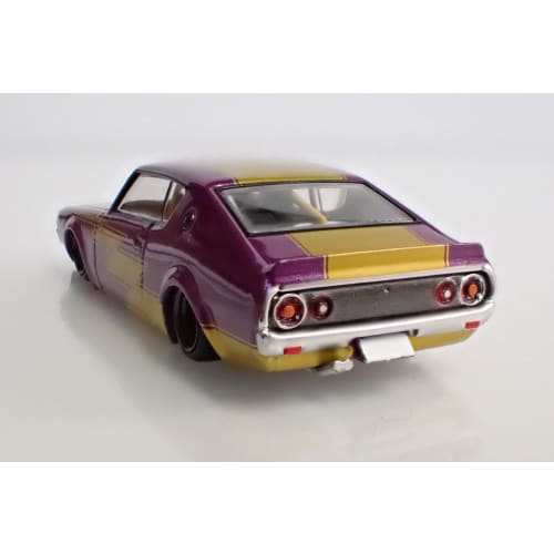BoostGear Custom AOSHIMA 1/64 Scale Grand Champion 15th Edition Kenmeri GT-R 1973 Model (KPGC110) BoostGear Custom Color (No Base, Box Included) Finis